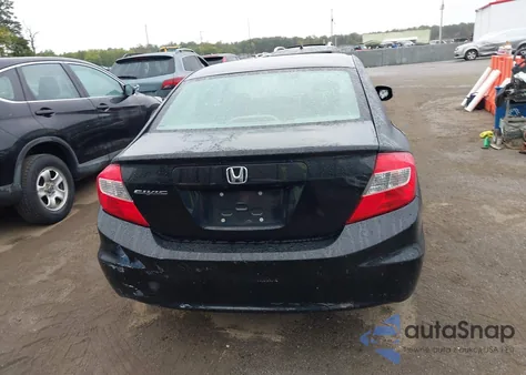 2012 Honda Civic Lx from USA, damaged, VIN 2HGFB2F5XCH590048